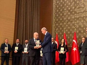 Cumhurbaşkanı Erdoğan’dan Erol Maraş’a gururlandıran ödül
