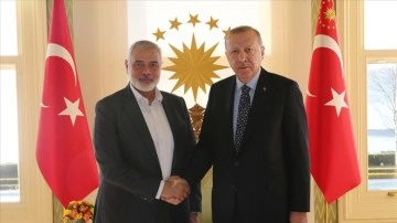 Cumhurbaşkanı Erdoğan, Hamas Siyasi Büro Başkanı Heniyye ile telefonda görüştü