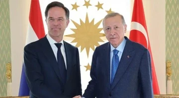 Cumhurbaşkanı Erdoğan, Hollanda Başbakanı Rutte'yi kabul etti