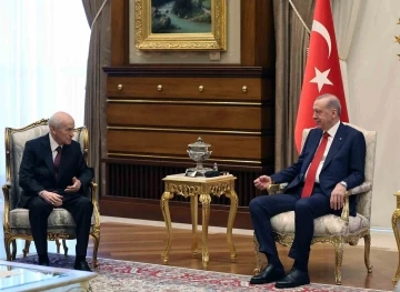 Cumhurbaşkanı Erdoğan ile Bahçeli’nin görüşmesi 50 dakika sürdü