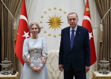 Cumhurbaşkanı Erdoğan, İsveç Büyükelçisi Malena Mard’ı kabul etti