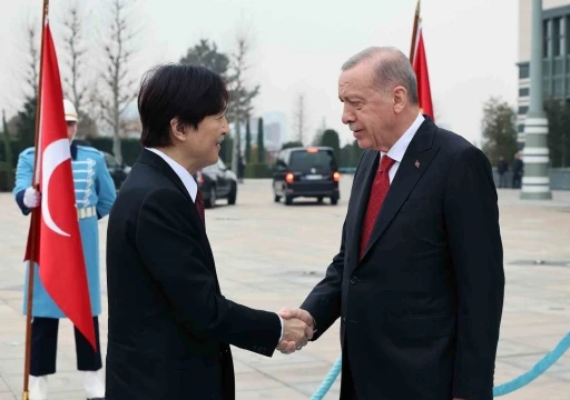 Cumhurbaşkanı Erdoğan, Japonya Veliaht Prensi Fumihito’yu kabul etti