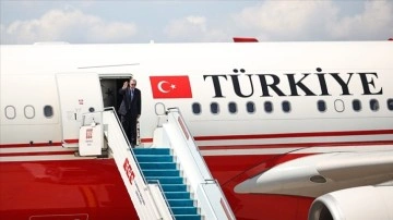 Cumhurbaşkanı Erdoğan Kazakistan'a gitti