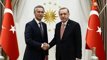 Cumhurbaşkanı Erdoğan, NATO Genel Sekreteri Stoltenberg ile görüştü