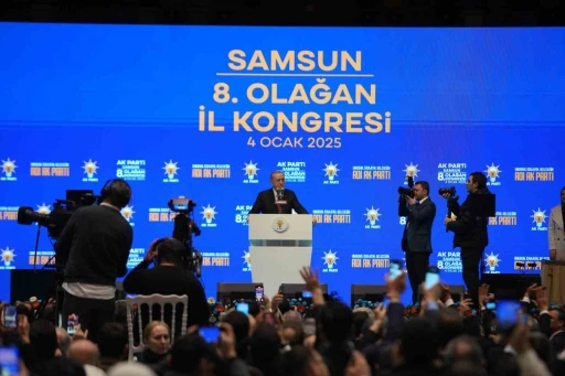 Cumhurbaşkanı Erdoğan: &quot;Samsun-Ankara YHT projemizi mutlaka hayata geçireceğiz&quot;
