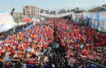 Cumhurbaşkanı Erdoğan; &quot;Seçimleri şehirlerimizi Türkiye Yüzyılı’na hazırlayacak adımların ilki olarak görüyoruz&quot;
