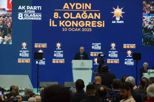 Cumhurbaşkanı Erdoğan: &quot;Son 22 yılda Aydın’a yaklaşık 448 milyar lira yatırım yaptık&quot;
