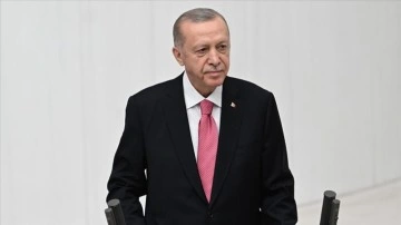 Cumhurbaşkanı Erdoğan, TBMM’de yemin etti