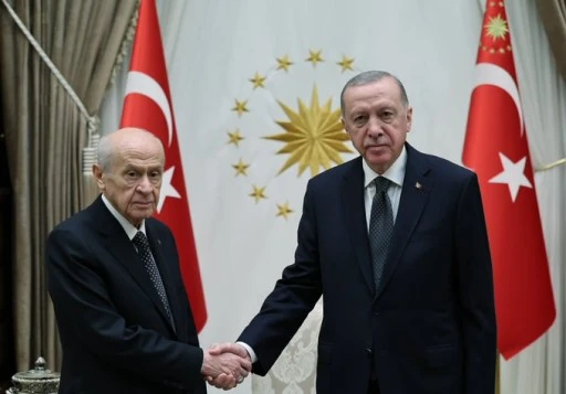 Cumhurbaşkanı Erdoğan ve Devlet Bahçeli görüştü