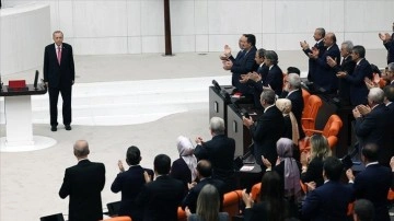 Cumhurbaşkanı Erdoğan'ın TBMM'deki yemin töreni dünya basınında geniş yer buldu