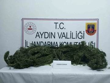 Çuvala koyduğu 10 kilo uyuşturucu ile yakalandı
