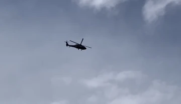 Dağda attan düşen kadın helikopterle hastaneye kaldırıldı
