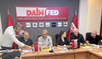 DAİMFED, 14. Adana İnşaat Fuarı’na hazırlanıyor
