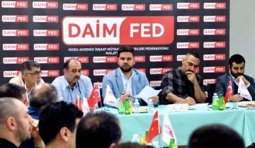 DAİMFED Malatya Şube Başkanlığına Kadircan Esen getirildi
