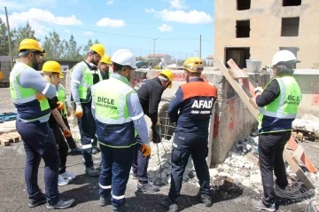 DAK ekibine AFAD’dan uygulamalı eğitim
