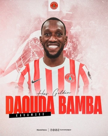 Daouda Bamba, Ümraniyespor’da
