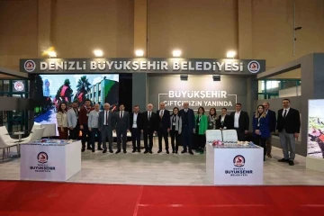 Denizli Büyükşehir stanttı fuarda ilgi gördü
