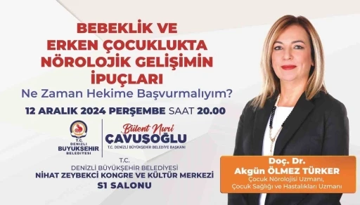 Denizli Büyükşehirden anne babalara özel seminer
