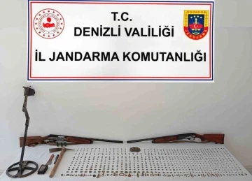 Denizli’de 1152 parça tarihi eser ele geçirildi
