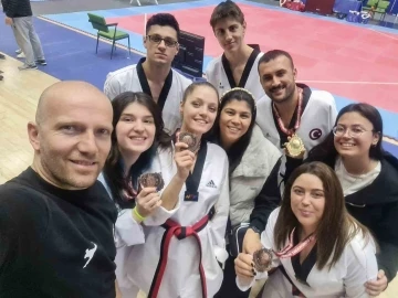 Denizli’ye 4 madalya getiren sporcular gözünü olimpiyatlara dikti
