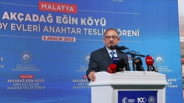 Deprem bölgesinde 22 bin konutun daha temeli atıldı