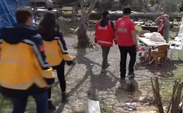 Depremzedelere sağlık taraması
