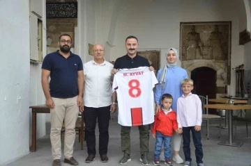 Dereceye giren takımlara Samsunspor forması
