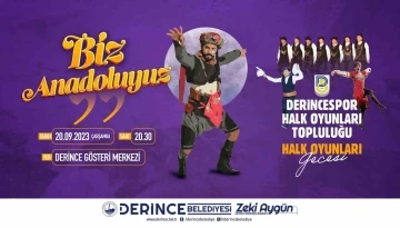 Derince’de halk oyunları rüzgarı
