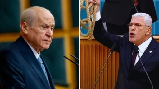 Dervişoğlu urgan fırlattı, Bahçeli odasına asmak için istedi