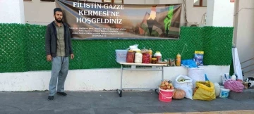 Dicle ilçesinde Filistin’deki Gazze halkına destek için yardım etkinliği
