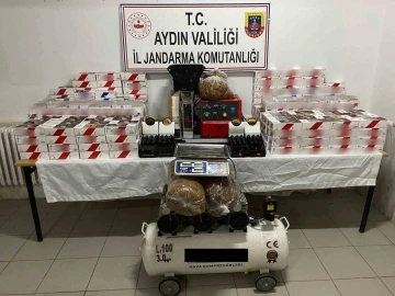 Didim’de kaçak sigara operasyonu
