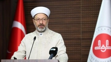 Diyanet İşleri Başkanı Erbaş: "Yarın tüm camilerimizde Filistin halkı için dua edeceğiz"