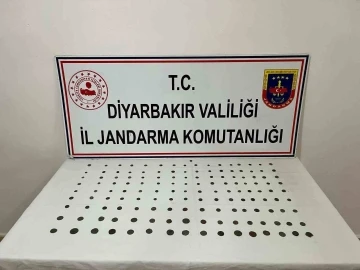 Diyarbakır’da 145 adet sikke ele geçirildi
