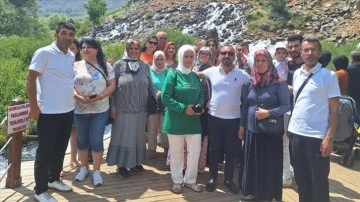 Diyarbakır'dan Tunceli'ye gelen şehit aileleri ve gaziler için gezi düzenlendi