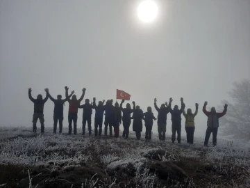 Doğa tutkunları Metristepe’de 1. İnönü Zaferi’ni andı
