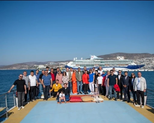 Doğal Şehirler Birliği’ne üye belediye başkanları Kuşadası’na hayran kaldı
