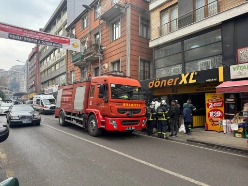 Dönercide fritözden çıkan yangın korkuttu
