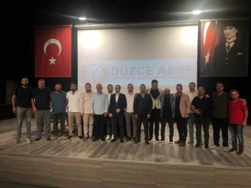 Düzce ASKF Başkanı Murat Postoğlu oldu
