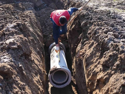 Düzce’de yağmur suyu hattı çalışmaları başladı
