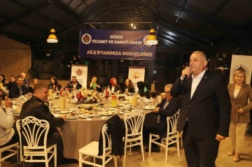 Düzce TSO ailesi iftarında buluştu
