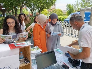 Düzce Üniversitesi, 3. üniversite tanıtım ve tercih günlerinde yer aldı
