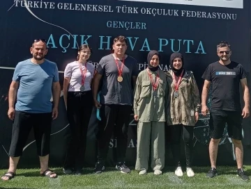 Düzceli okçular hedefi vurdu