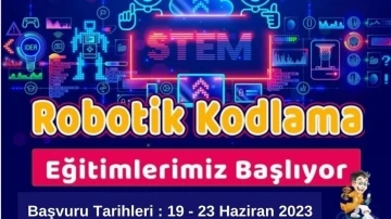 EBEGEM, temel bilgisayar ve robotik kodlama kursu açıyor
