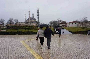 Edirne’de sağanak etkili oldu
