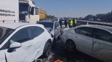 Edirne’de zincirleme kaza: 1 ölü, 36 yaralı
