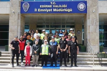 Edirne Emniyeti özel çocukları misafir etti
