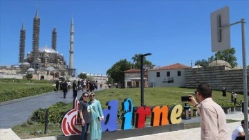 Edirne'de bayram tatili yoğunluğu yaşandı