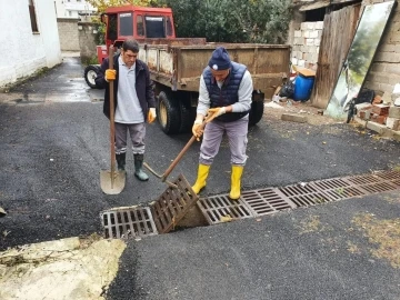 Edremit Belediyesi’nden yağışlara karşı önlem
