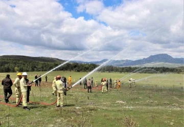 Eğirdir’in ’alev savaşçıları’ göreve hazır
