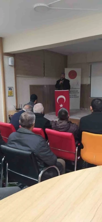 Elazığ’da  baba okulu semineri gerçekleştirildi
